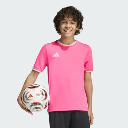 Adidas Entrada26 Jersey Kids Bleikur