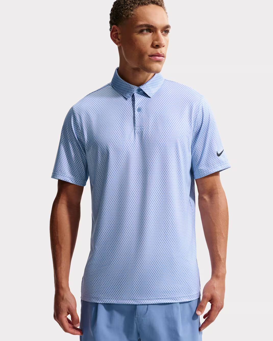 Nike Velocity Men's Dri-FIT Golf Polo BLUE ROSES - Image 6