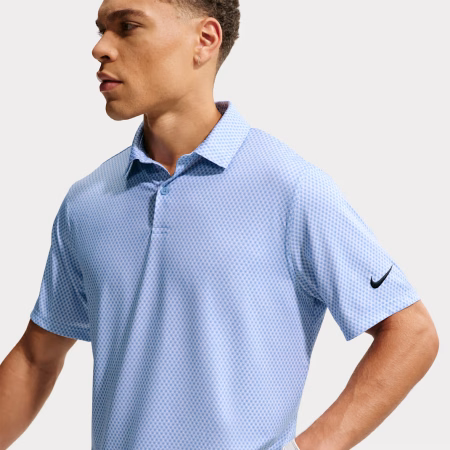 Nike Velocity Men's Dri-FIT Golf Polo  BLUE ROSES