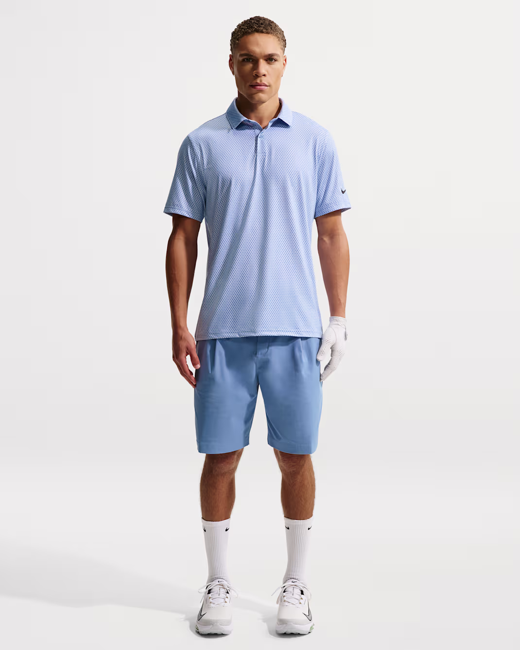 Nike Velocity Men's Dri-FIT Golf Polo BLUE ROSES - Image 3