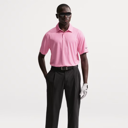 NIKE POLO GOLF PINK ROSES