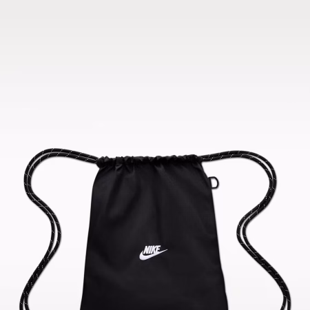 NIKE HERITAGE SUNDPOKI SVARTUR