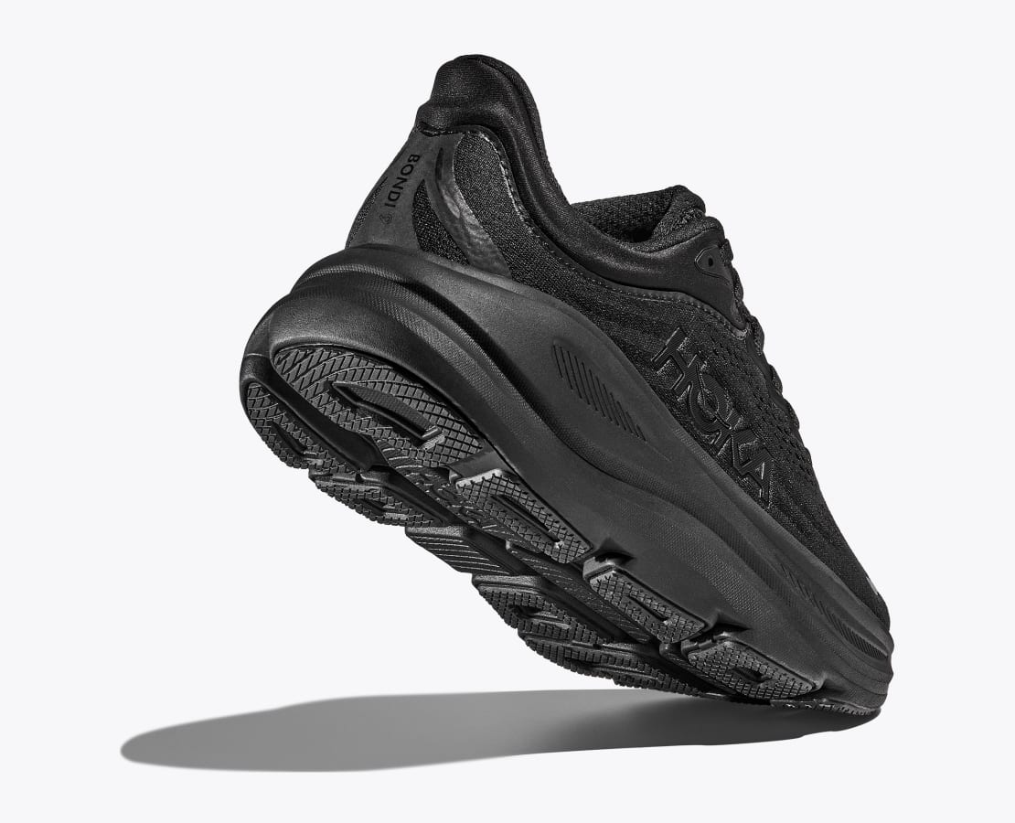 HOKA BONDI 9 WIDE SVARTUR - Image 3