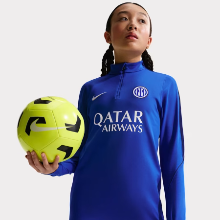 Inter Milan Strike Older Kids Nike Dri-FIT Football Knit Peysa
