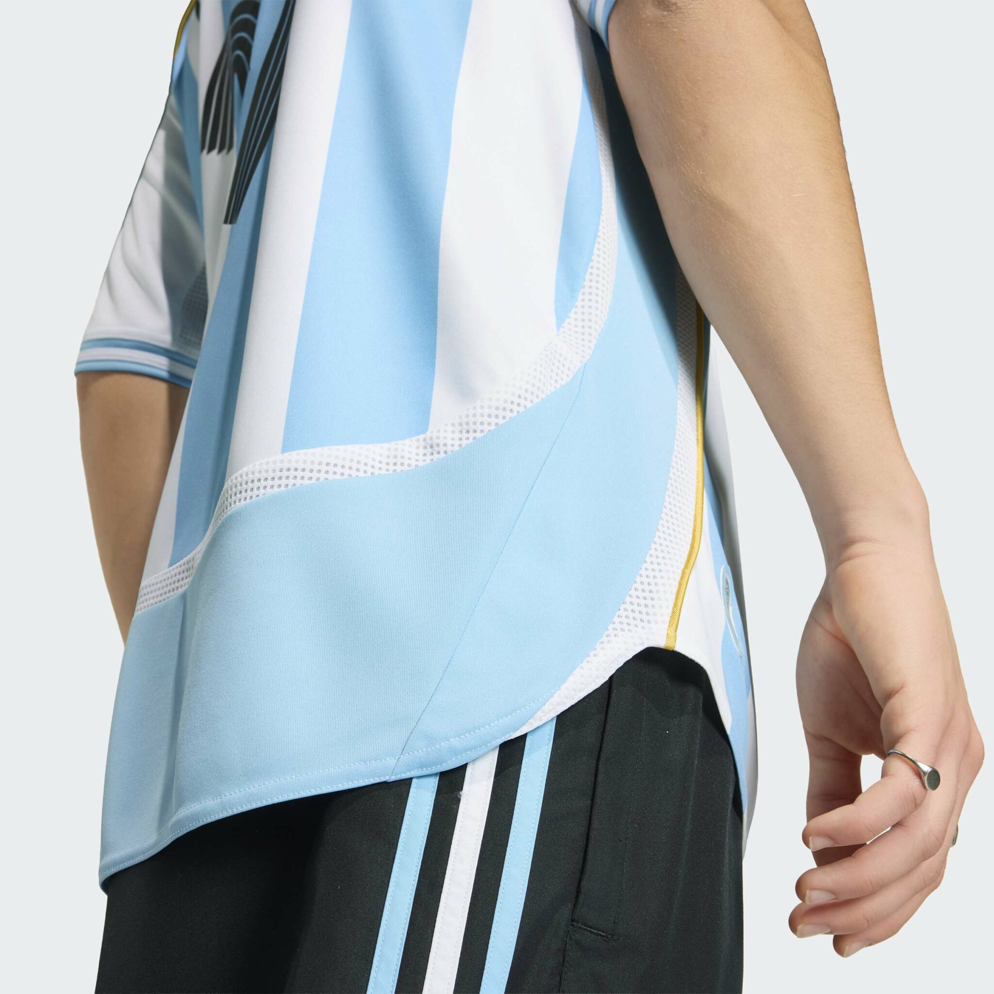 ADIDAS ORIGINAL Argentina Home Jersey WorldCup 2006 Messi white - Image 2