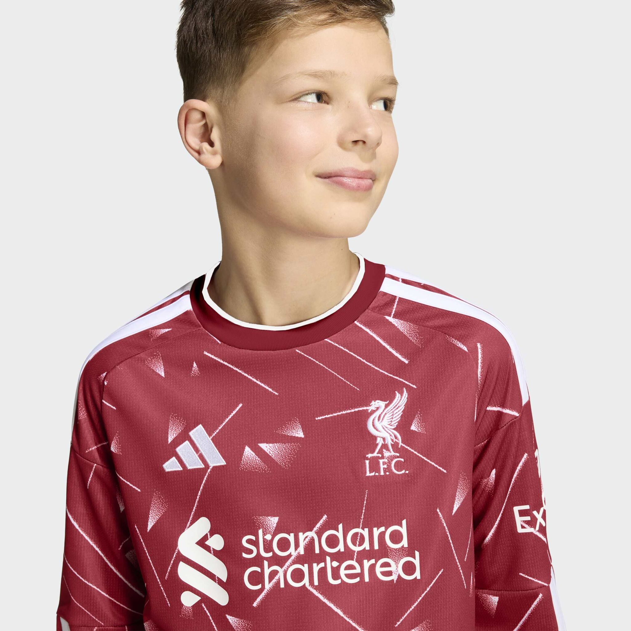 Adidas LIVERPOOL FC 26/27 HOME JERSEY KIDS LONGSLEEVE - Image 7