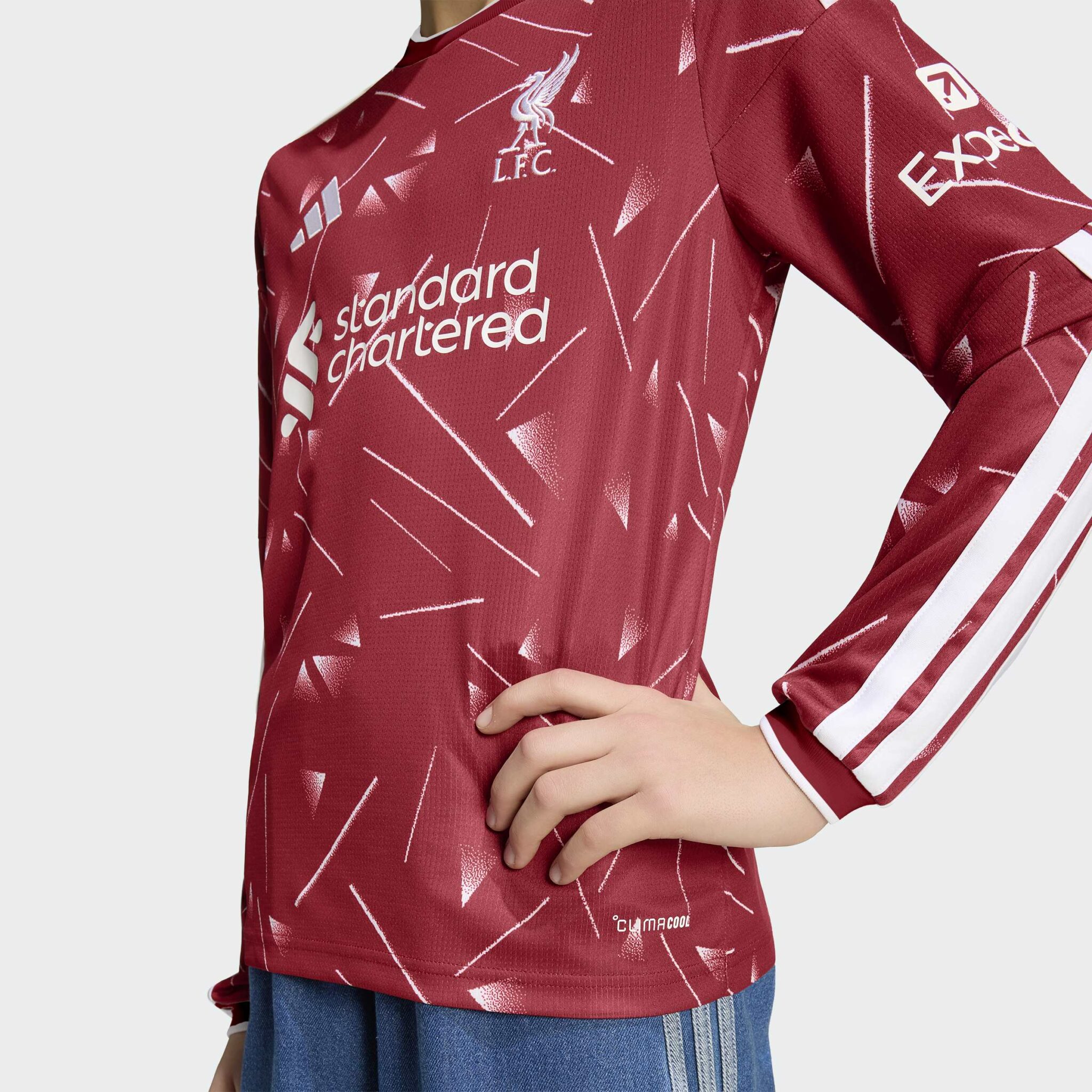 Adidas LIVERPOOL FC 26/27 HOME JERSEY KIDS LONGSLEEVE - Image 6