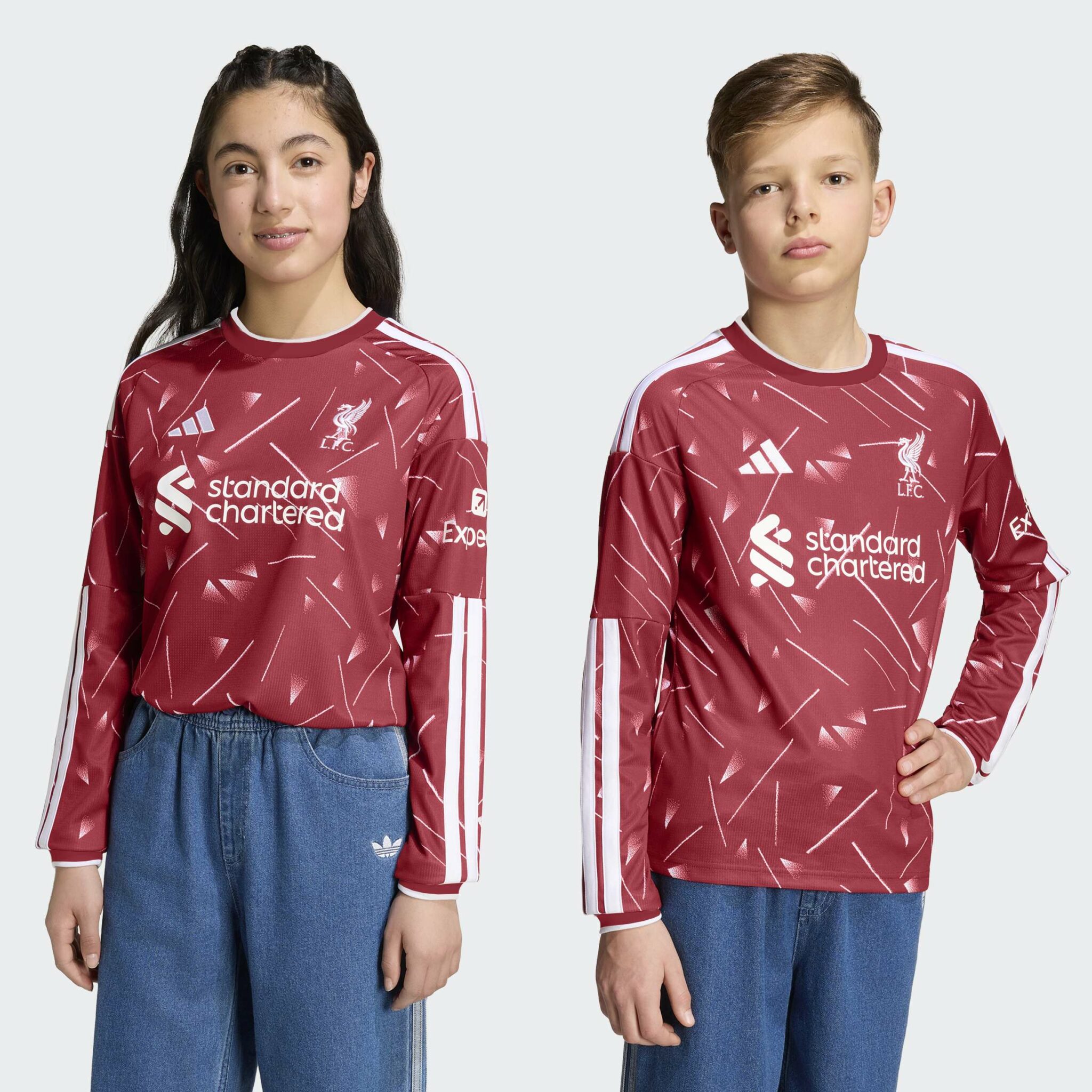 Adidas LIVERPOOL FC 26/27 HOME JERSEY KIDS LONGSLEEVE - Image 4