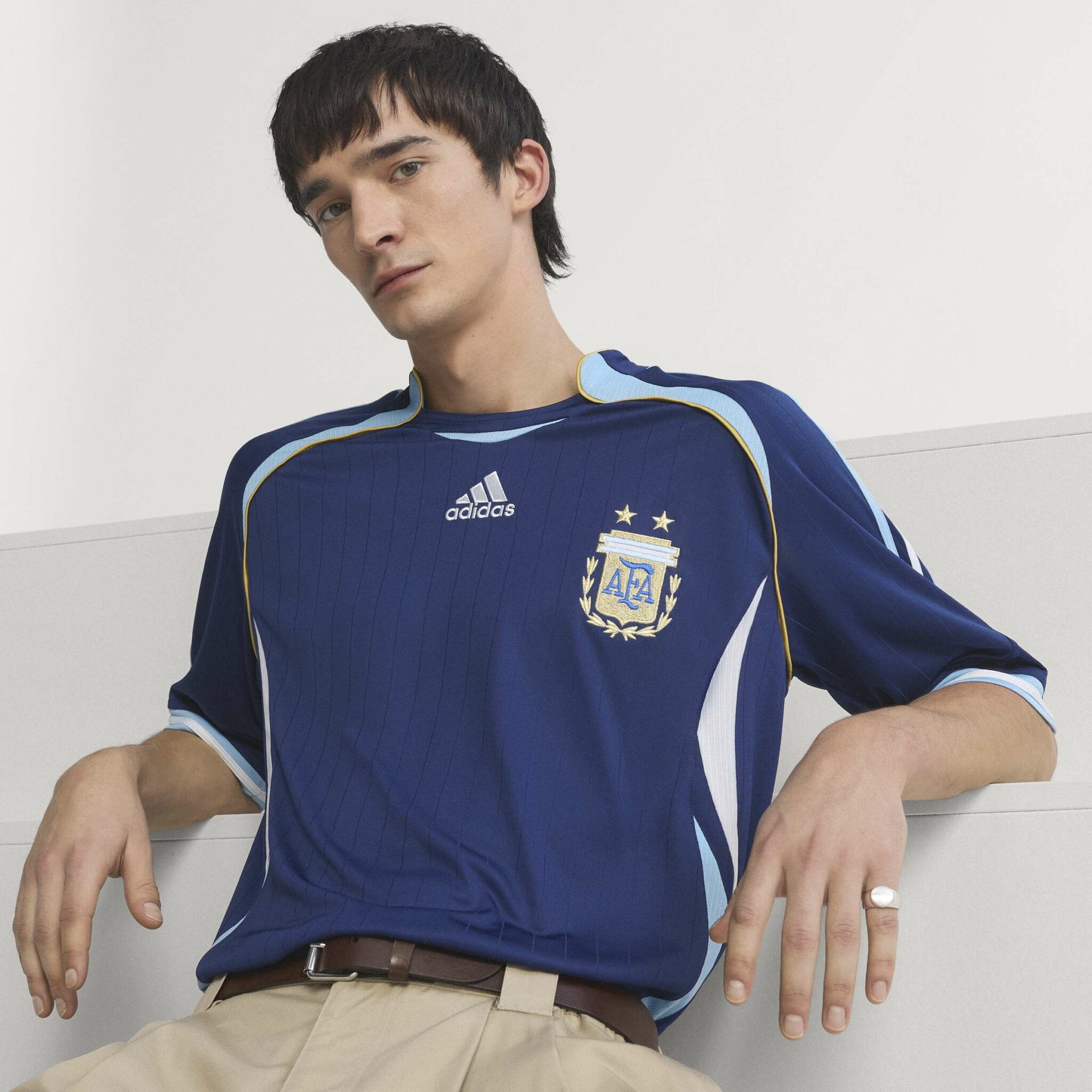 Adidas Blue Argentina Away Jersey 2006 world cup - Image 10