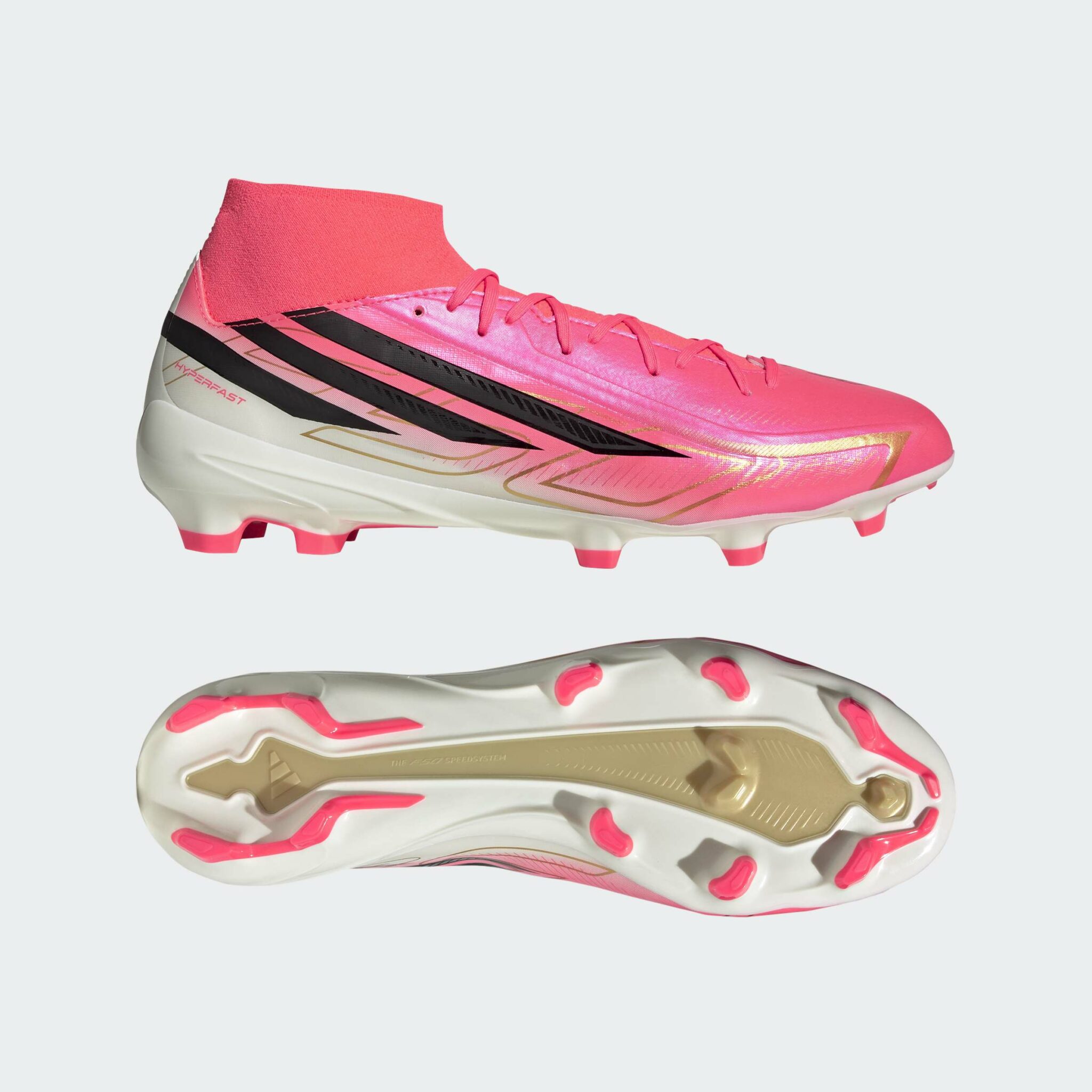 ADIDAS F50 HYPERFAST LEAGUE MID FIRM GROUND FOOTBALL BOOTS WORLD CUP