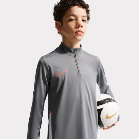 Nike Academy Older Kids Dri-FIT Long-Sleeve 1/4-Zip Football Drill Top