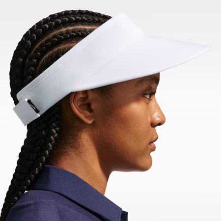 NIKE DER HVÍTT Nike Ace Dri-FIT Golf Visor