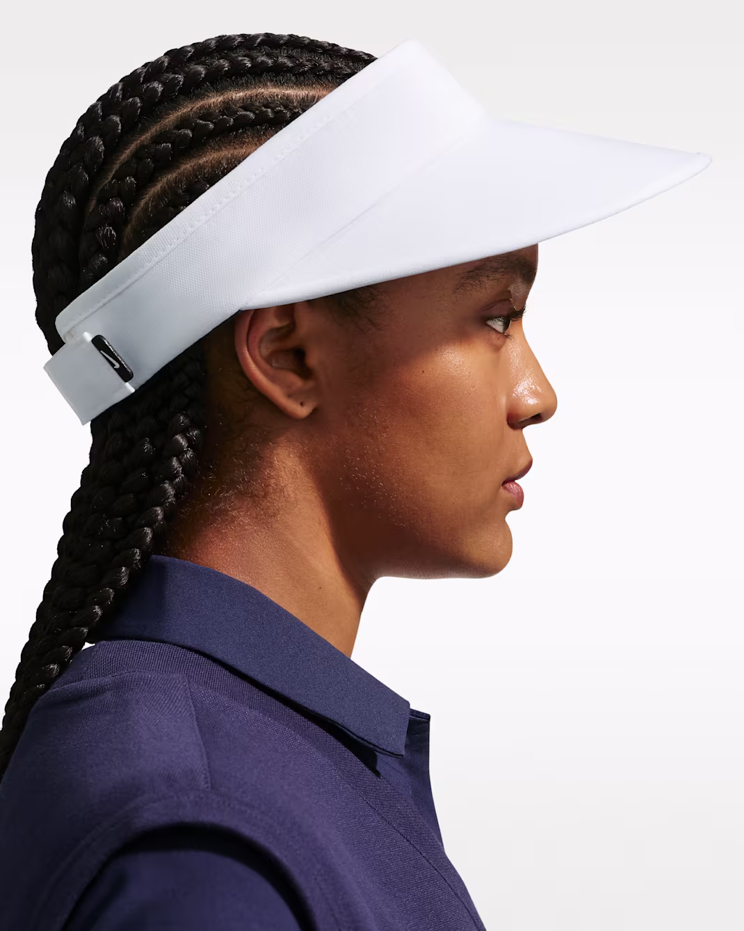 NIKE DER HVÍTT Nike Ace Dri-FIT Golf Visor