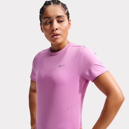 Nike Swift Dri-Fit stuttermabolur pink - bleikur