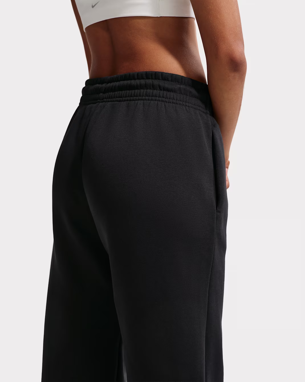 Nike Sportswear Phoenix Fleece Womens High-Waisted Wide-Leg Trousers - Image 4