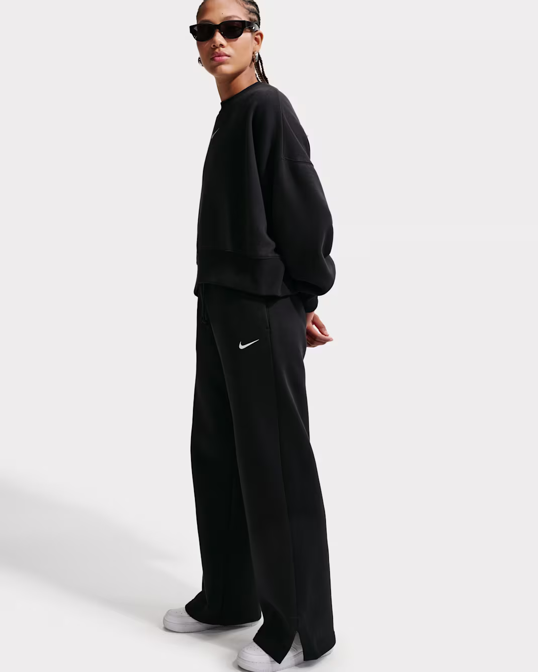 Nike Sportswear Phoenix Fleece Womens High-Waisted Wide-Leg Trousers