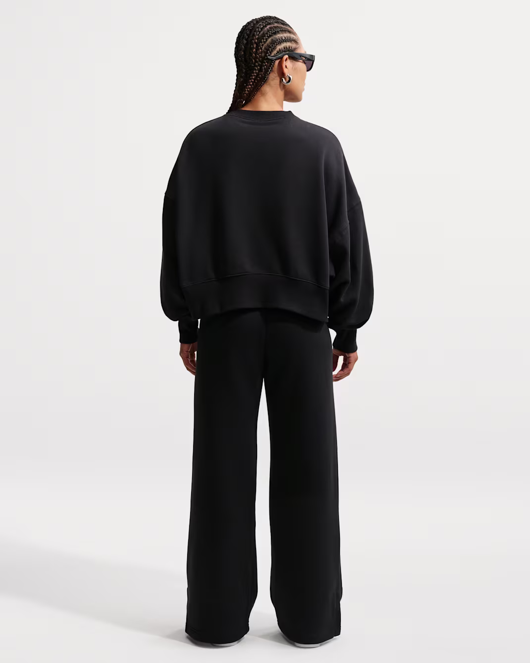 Nike Sportswear Phoenix Fleece Womens High-Waisted Wide-Leg Trousers - Image 2