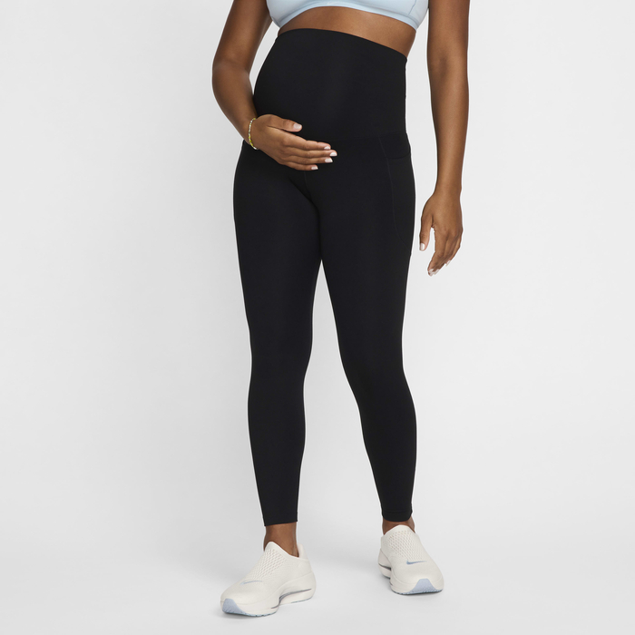 Nike (M) One Womens High-Waisted 7/8 Leggings with Pockets (Maternity) MEÐGÖNGUBUXUR - Image 2