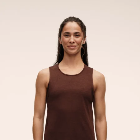 Casall Soft Texture Tank Dark Brown