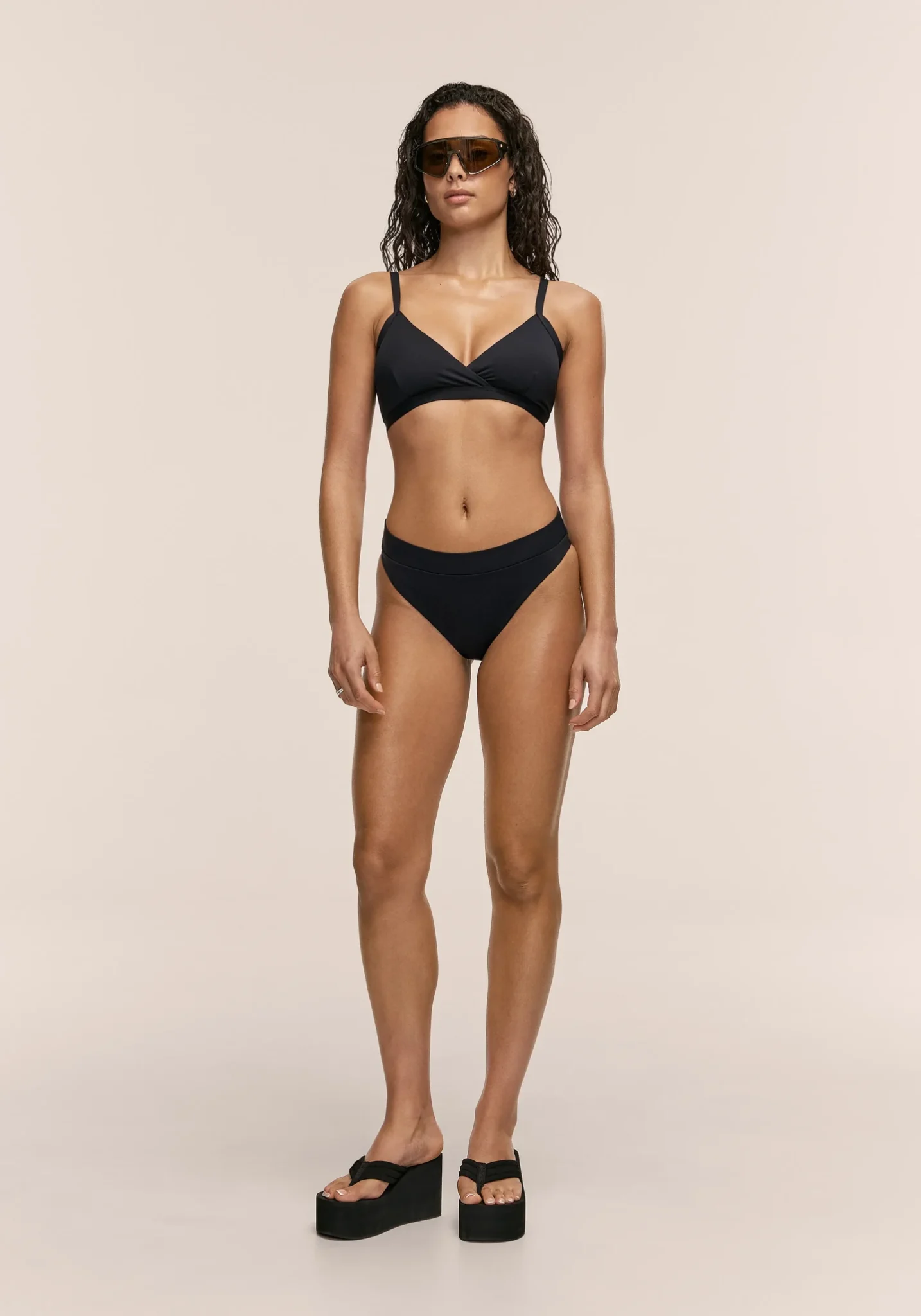 Casall High Waist Bikini Buxur Black - Image 3