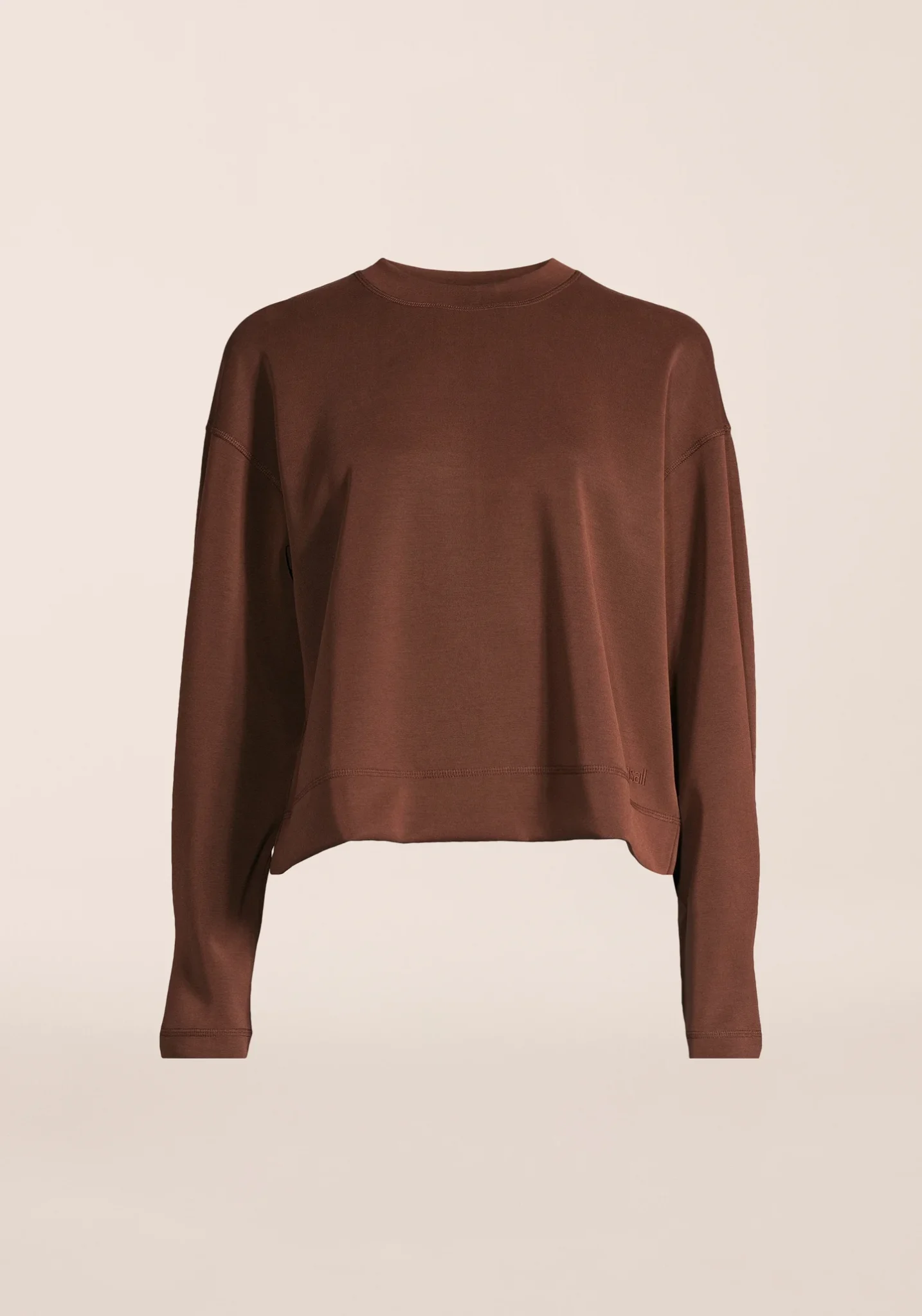 Casall Peachy Crew Neck Dark Brown - Image 6