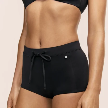 Casall Sundbuxur Boxer Millenial Bikini Shorts - Black