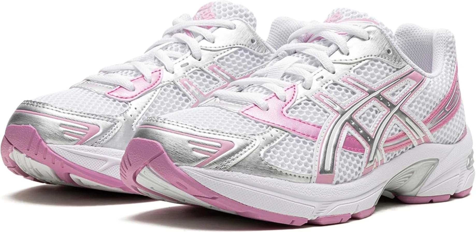 ASICS GEL-1130 WHITE/SILVER/PINK - Image 2