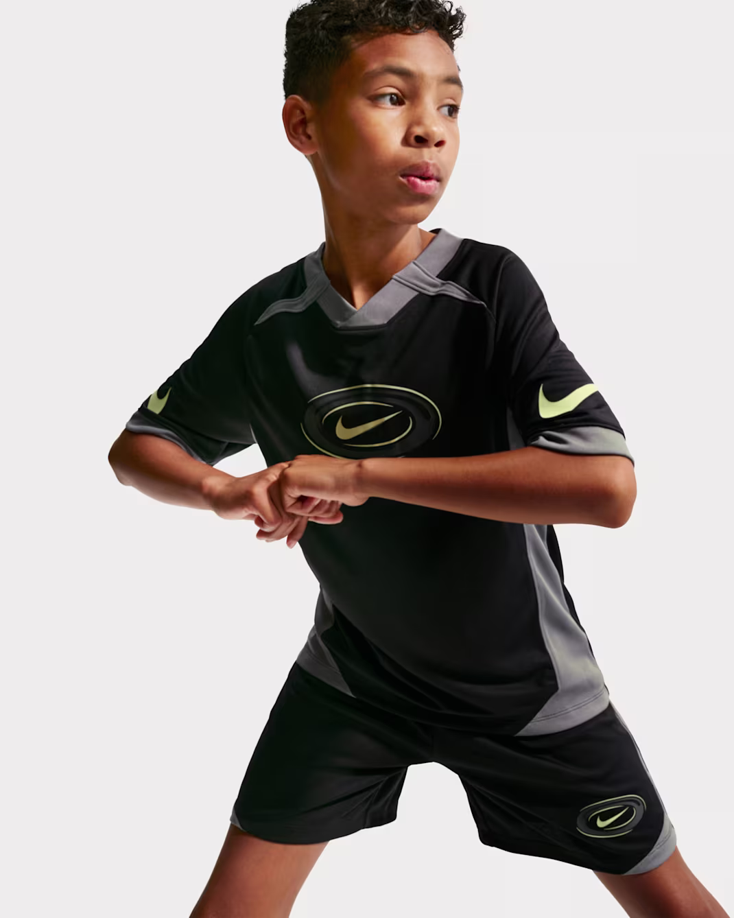 Nike Multi Big Kids (Boys) Dri-FIT Short-Sleeve Top