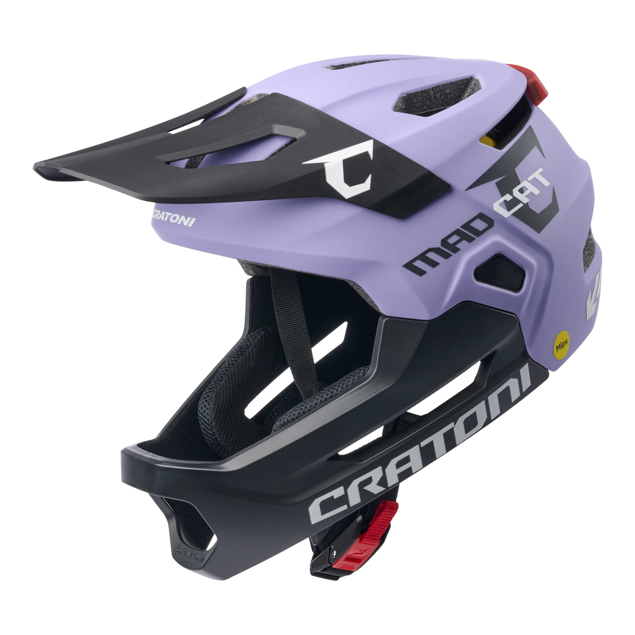 MadCat Mips Hjálmur 49-56 cm Fjólublár