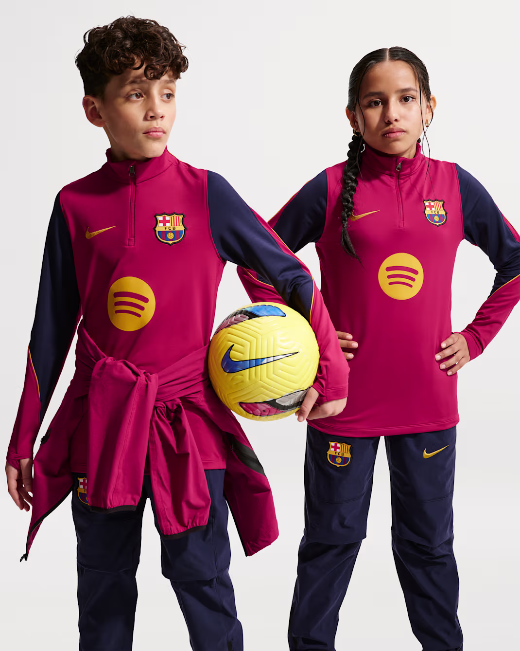 Nike FC Barcelona 26/27 Kids Dri-FIT Strike Drill Top - Image 4