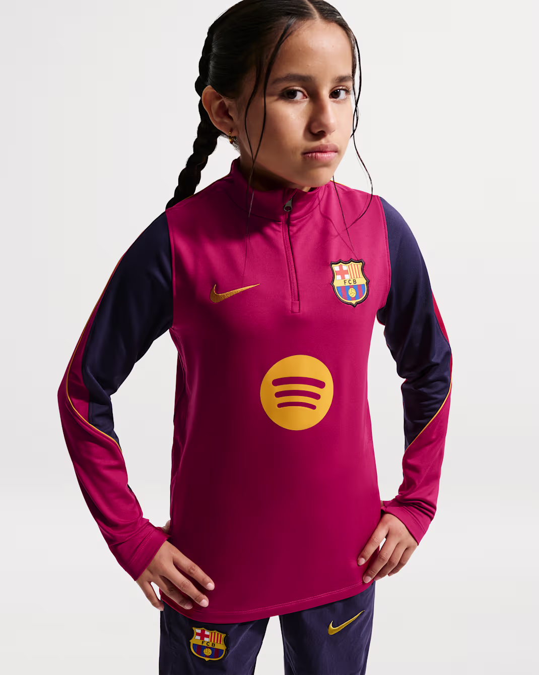 Nike FC Barcelona 26/27 Kids Dri-FIT Strike Drill Top