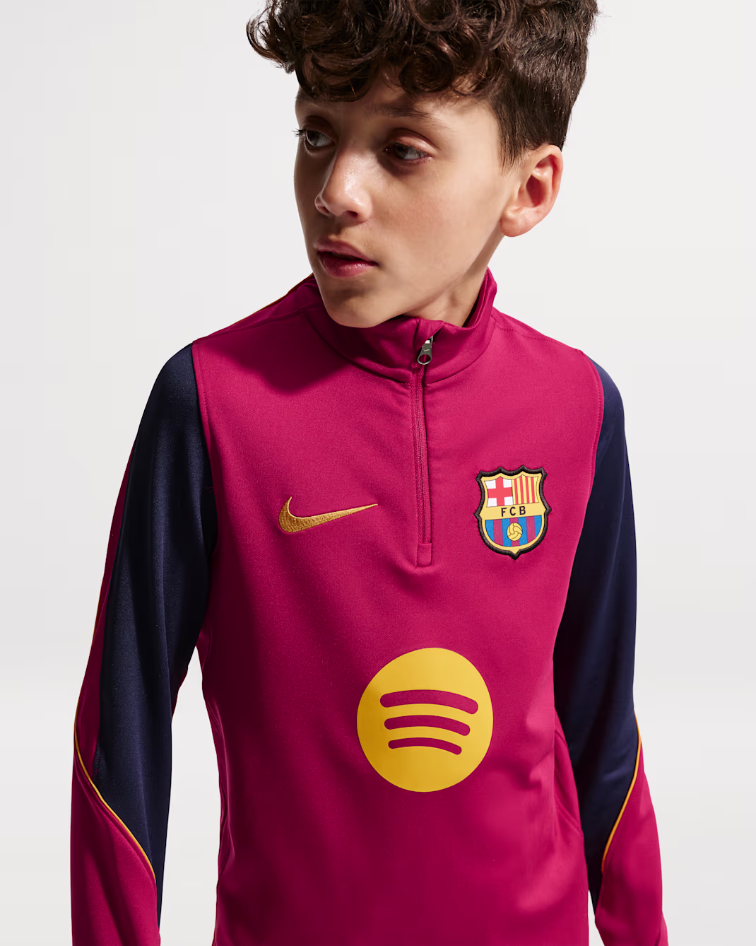 Nike FC Barcelona 26/27 Kids Dri-FIT Strike Drill Top - Image 2