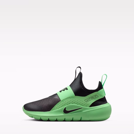 Nike Flex Runner 4 Little Kids Shoes Svartir