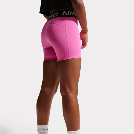 Nike Pro Girls Dri-FIT 7.5cm (approx.) Stuttbuxur barna bleikar