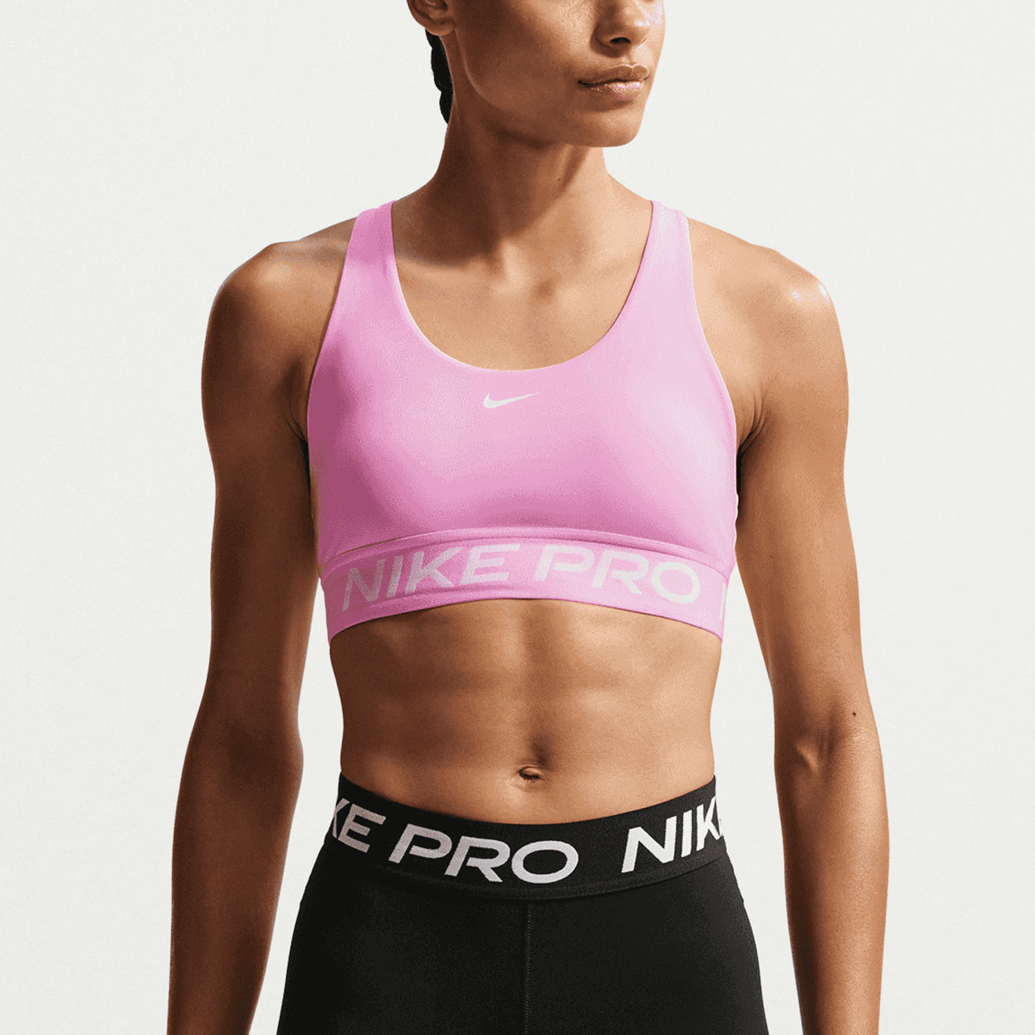 NIKE PRO WOMENS BRA PINK bleikur toppur kvenna
