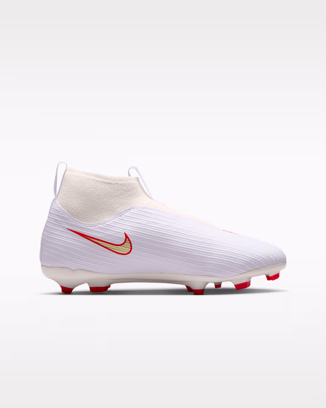 NIKE JR SUPERFLY 11 ACADEMY FG/MG FÓTBOLTASKÓR HVÍTIR - Image 6