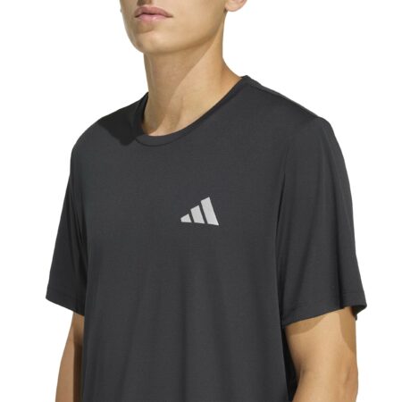 Adidas herrabolur - Black adi365 Running Essentials T-shirt