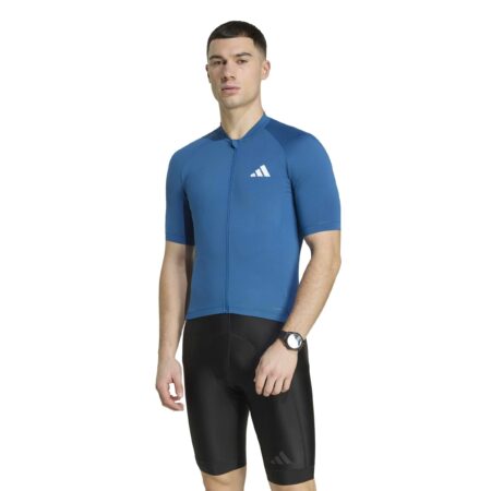 ADIDAS HJÓLABOLUR KK Blue ESSENTIALS CYCLING JERSEY