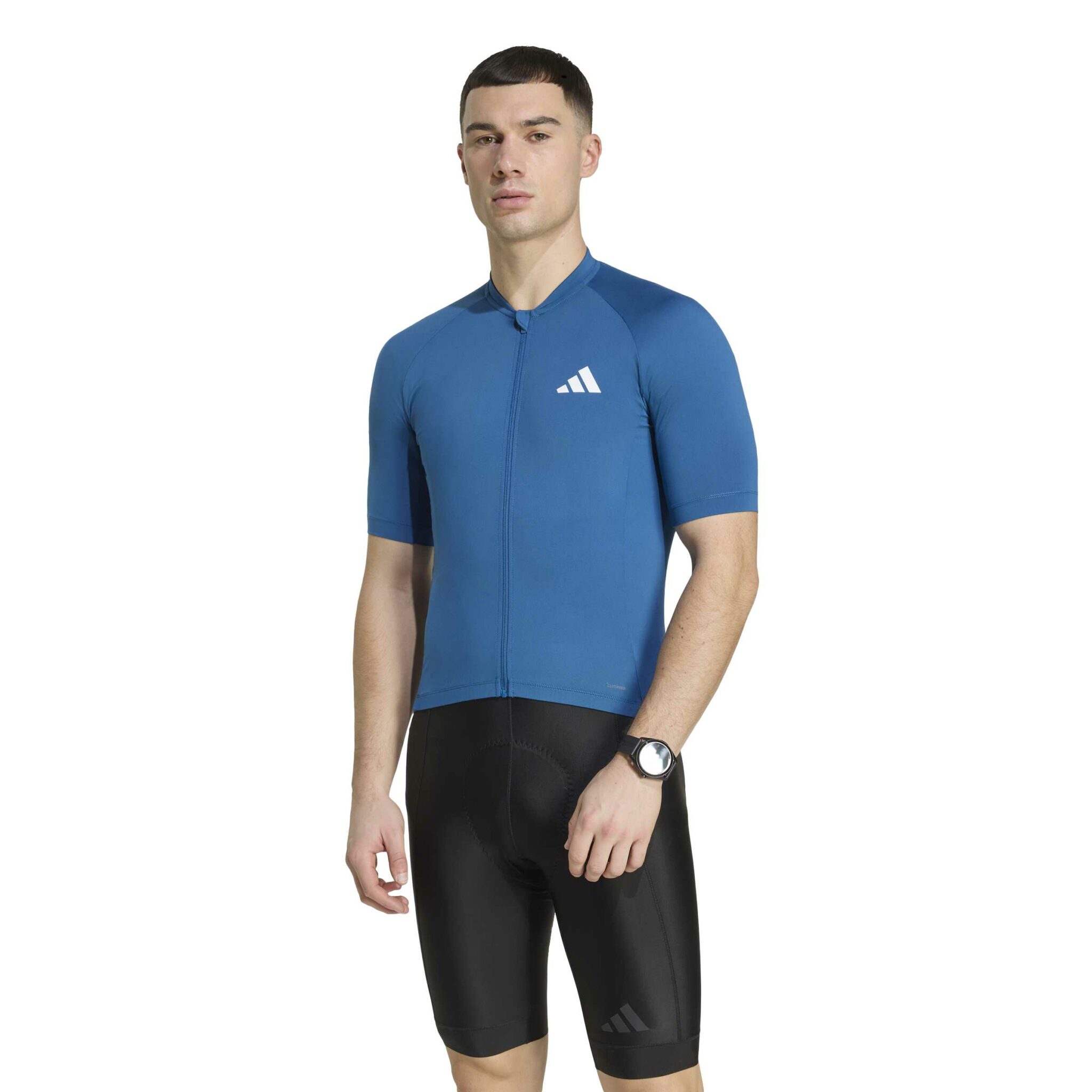 ADIDAS HJÓLABOLUR KK Blue ESSENTIALS CYCLING JERSEY