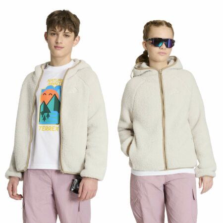 Adidas Terrex Kids Xploric Full-zip Hooded Fleece Jacket