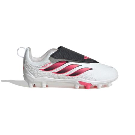 ADIDAS PREDATOR CLUB HOOK AND LOOP FIRM GROUND / MULTI GROUND FOOTBALL BOOTS KIDS