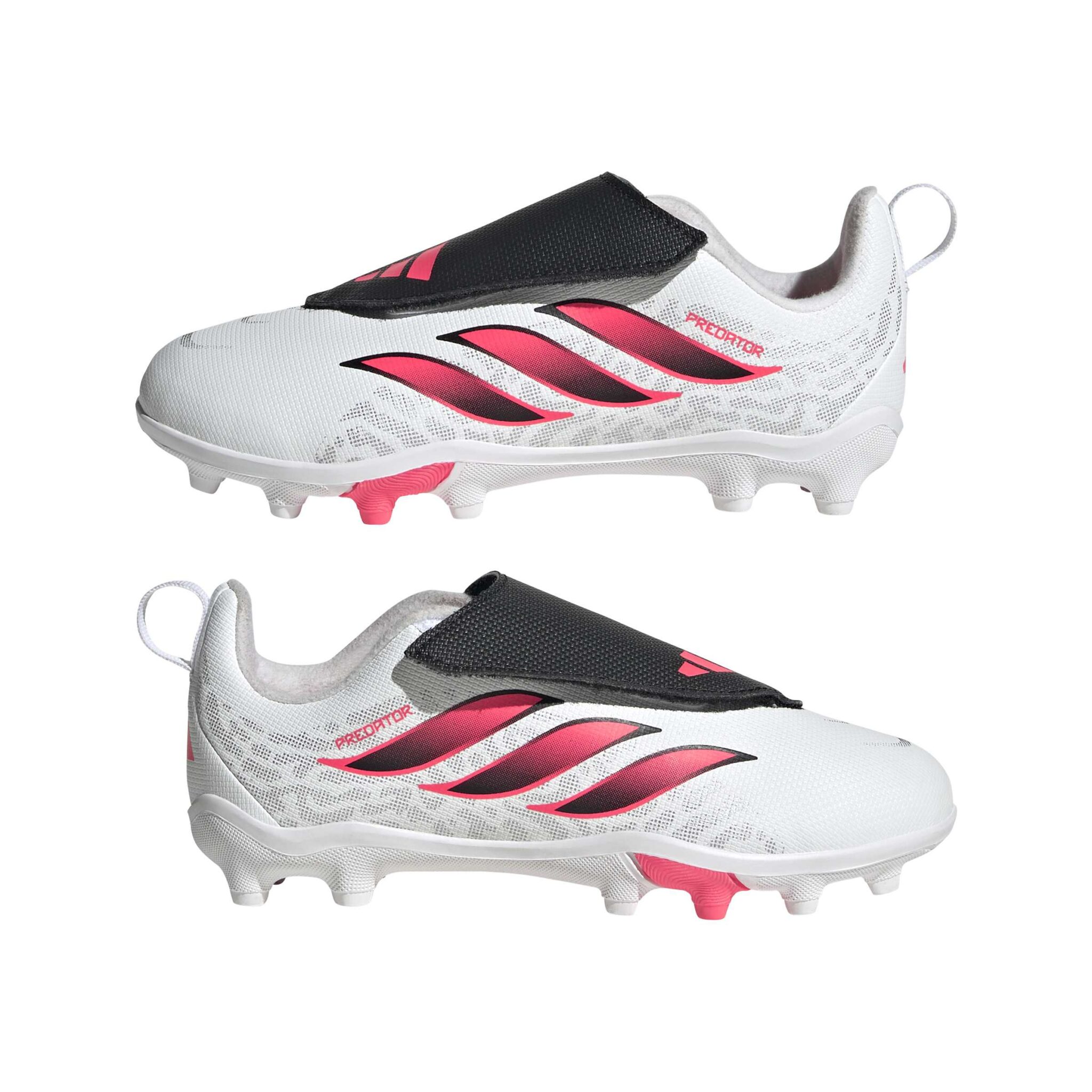 ADIDAS PREDATOR CLUB HOOK AND LOOP FIRM GROUND / MULTI GROUND FOOTBALL BOOTS KIDS - Image 10