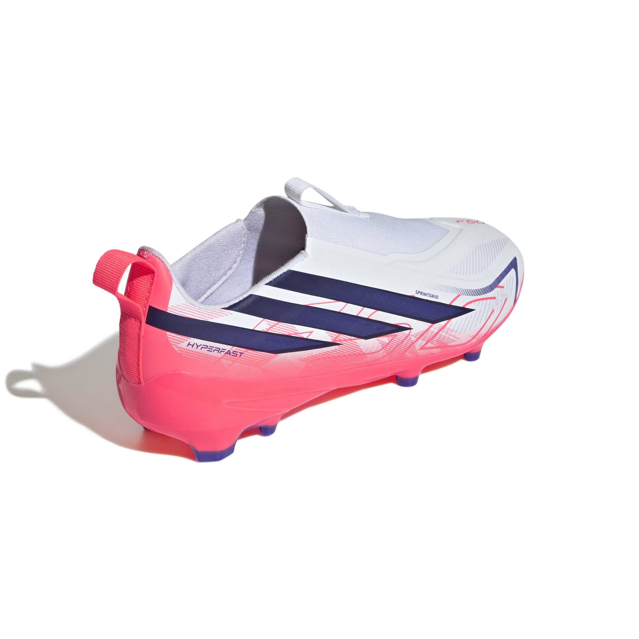 ADIDAS F50 HYPERFAST LEAGUE LACELESS FIRM GROUND FOOTBALL BOOTS KID - Image 12