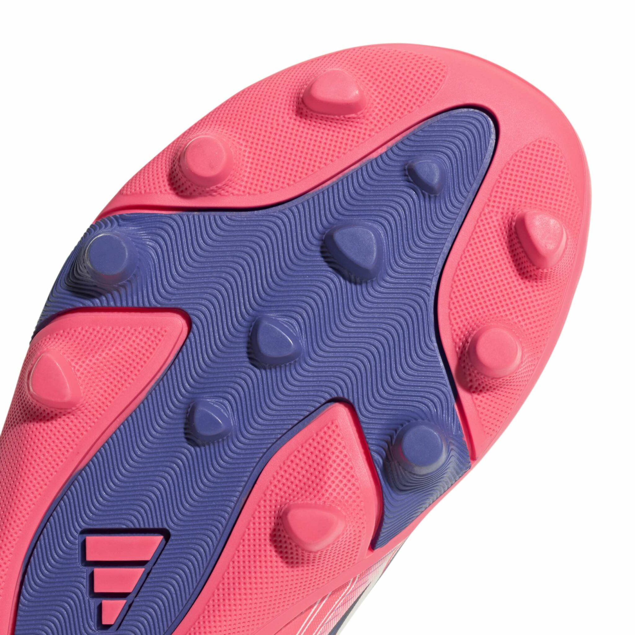 ADIDAS F50 HYPERFAST CLUB HOOK AND LOOP FIRM GROUND / MULTI GROUND FOOTBALL BOOTS KIDS - Image 7