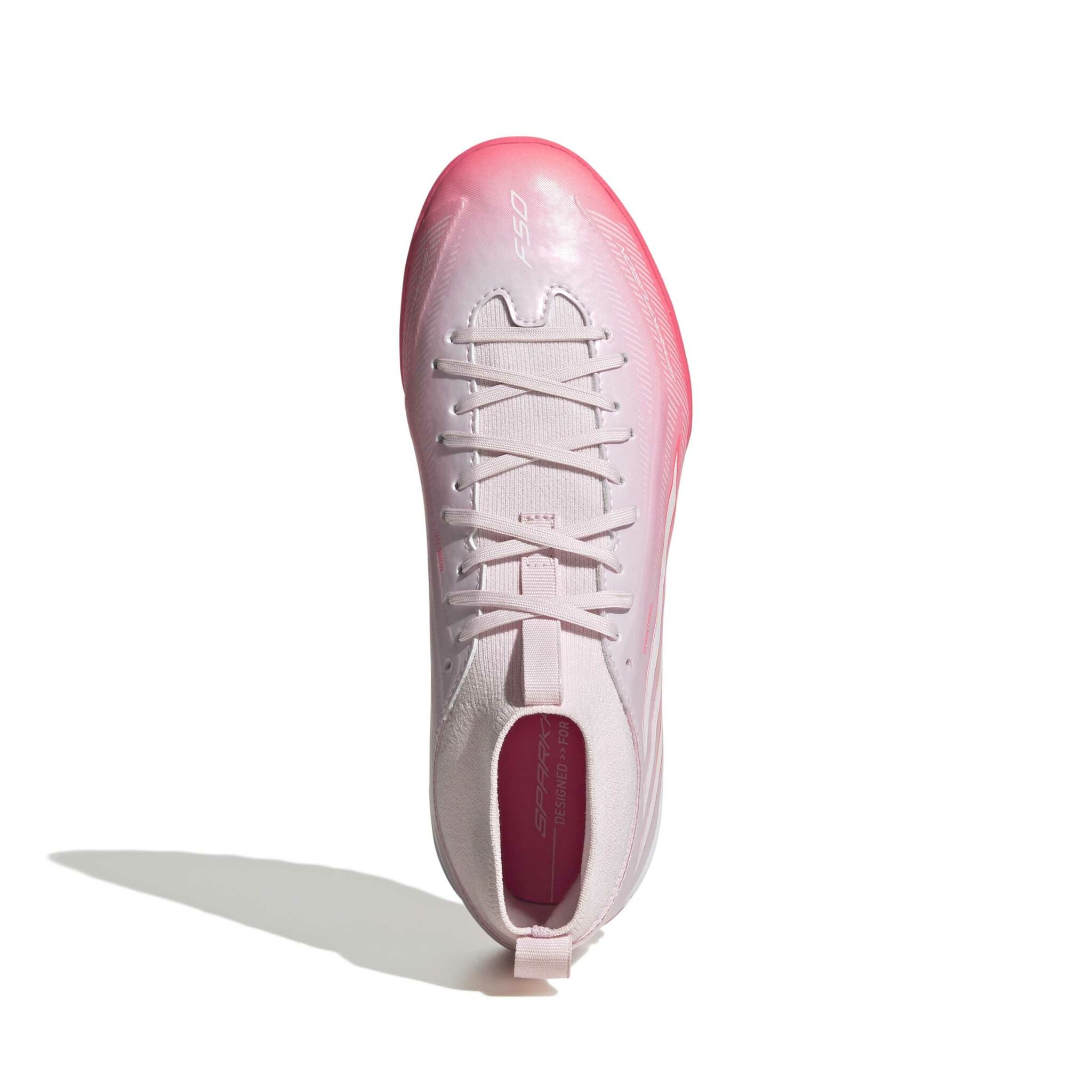 ADIDAS F50 SPARKFUSION LEAGUE MID CUT TURF FOOTBALL BOOTS KIDS - Image 3