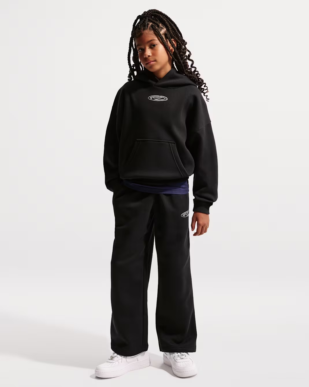 Nike Sportswear Club Fleece Big Kids Oversized Hoodie - Image 5