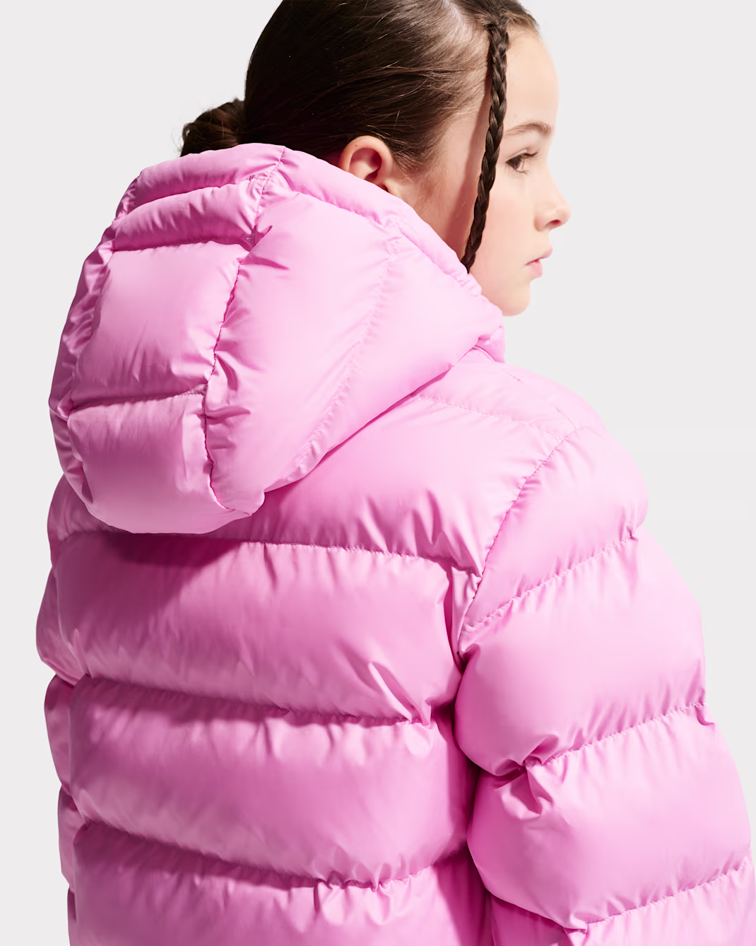 Nike úlpa bleik- barna All Day Play Older Kids Therma-FIT Loose-Fit Puffer Jacket - Image 6