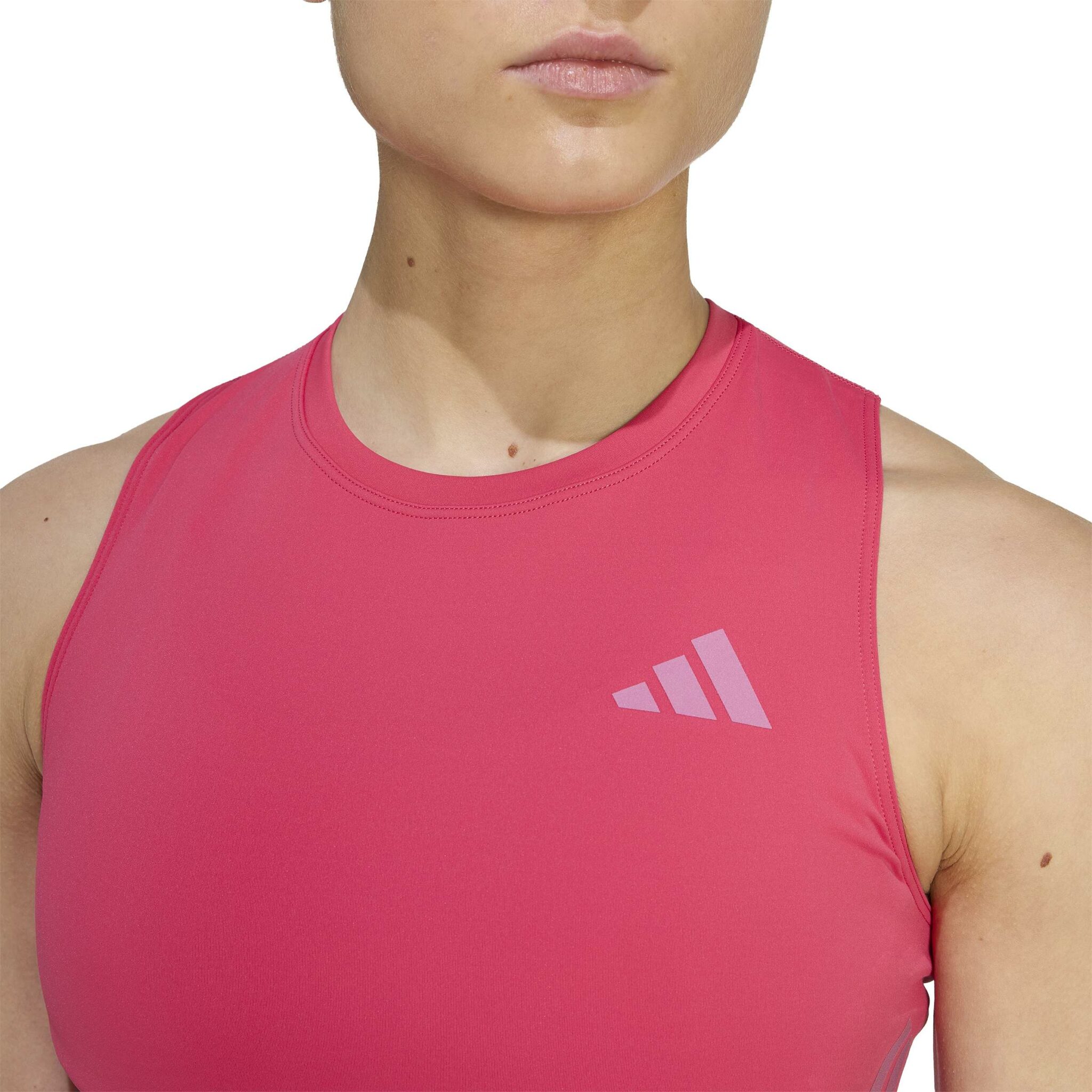 ADIDAS ADI365 ICONIC RUNNING CLIMACOOL CROP TANK - Image 6