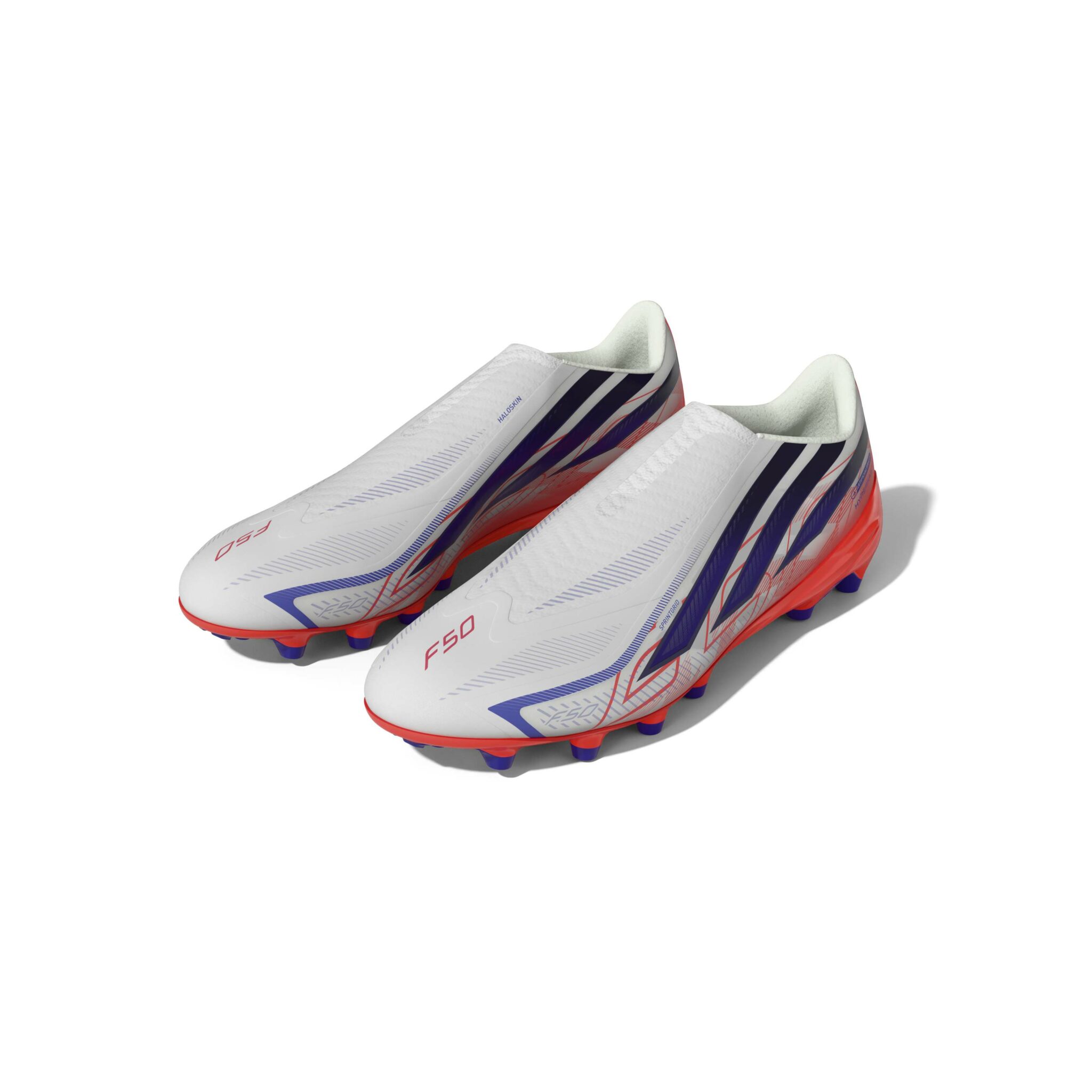 ADIDAS F50 HYPERFAST LEAGUE LACELESS ARTIFICIAL GRASS FOOTBALL BOOTS - Image 6