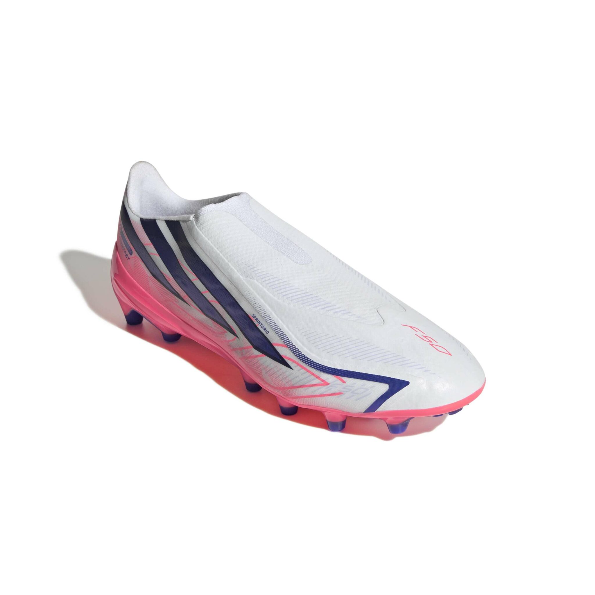 ADIDAS F50 HYPERFAST LEAGUE LACELESS ARTIFICIAL GRASS FOOTBALL BOOTS